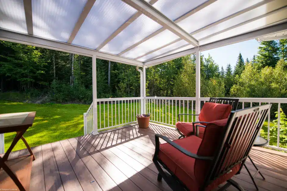 Strong Acrylic Roof Stylish Protection for Your Outdoor Area